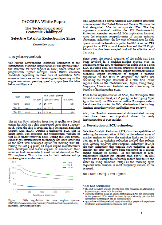 IACCSEA White paper